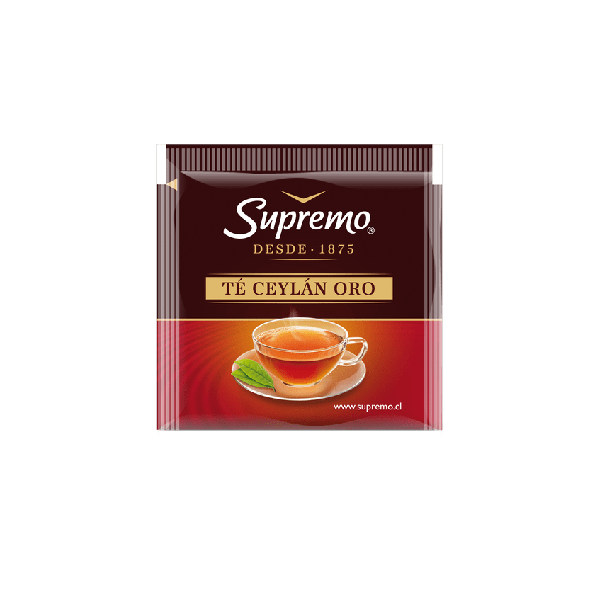 Té Ceilán Supremo Caja 100